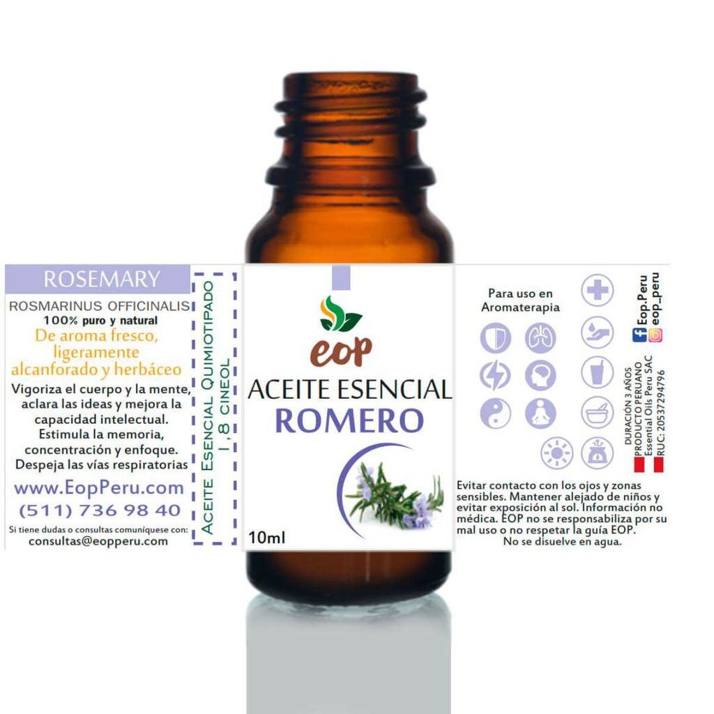 Aceite Esencial De Romero | Essential Oils ES